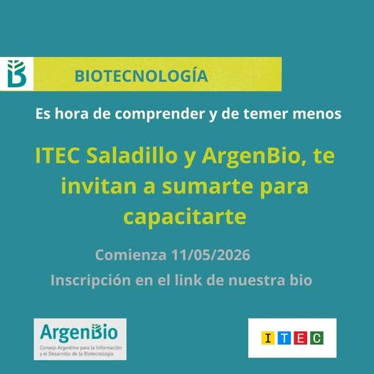 ITEC lanza formación en biotecnología con Argenbio